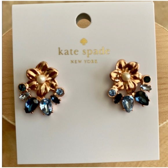 kate spade Jewelry - kate spade floral earrings nwt